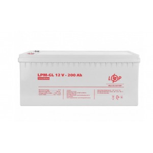 Акумулятор для ДБЖ LogicPower LPM-GL 12 - 200 AH (4156)