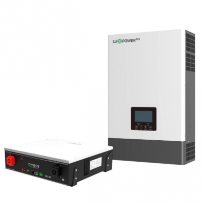 Система хранения энергии модульная (комплект) LuxPower SNA6000 WIDE PV 6kW + 1 АКБ Dyness DL5.0C Heating 5.1kW