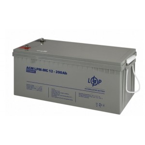 Акумулятор для ДБЖ LogicPower LPM-MG 12 - 200 AH (3875)